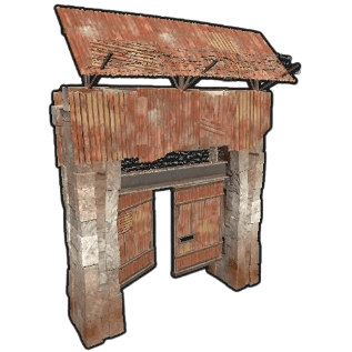 High External Stone Gate