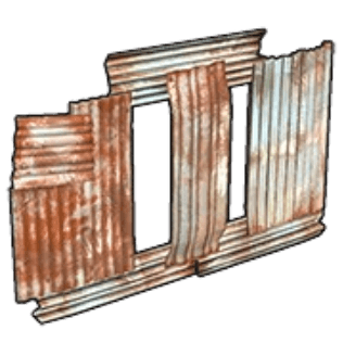 Metal Vertical Embrasure