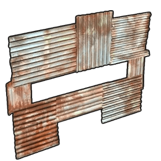 Metal Horizontal Embrasure